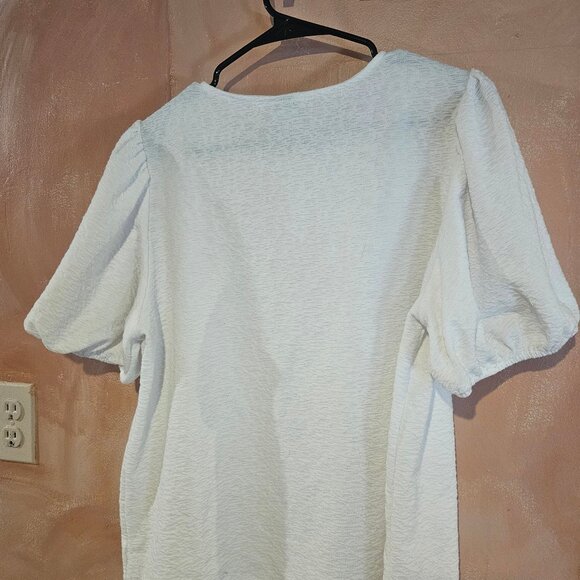 A New Day blouse, extra large white top - Picture 2 of 4
